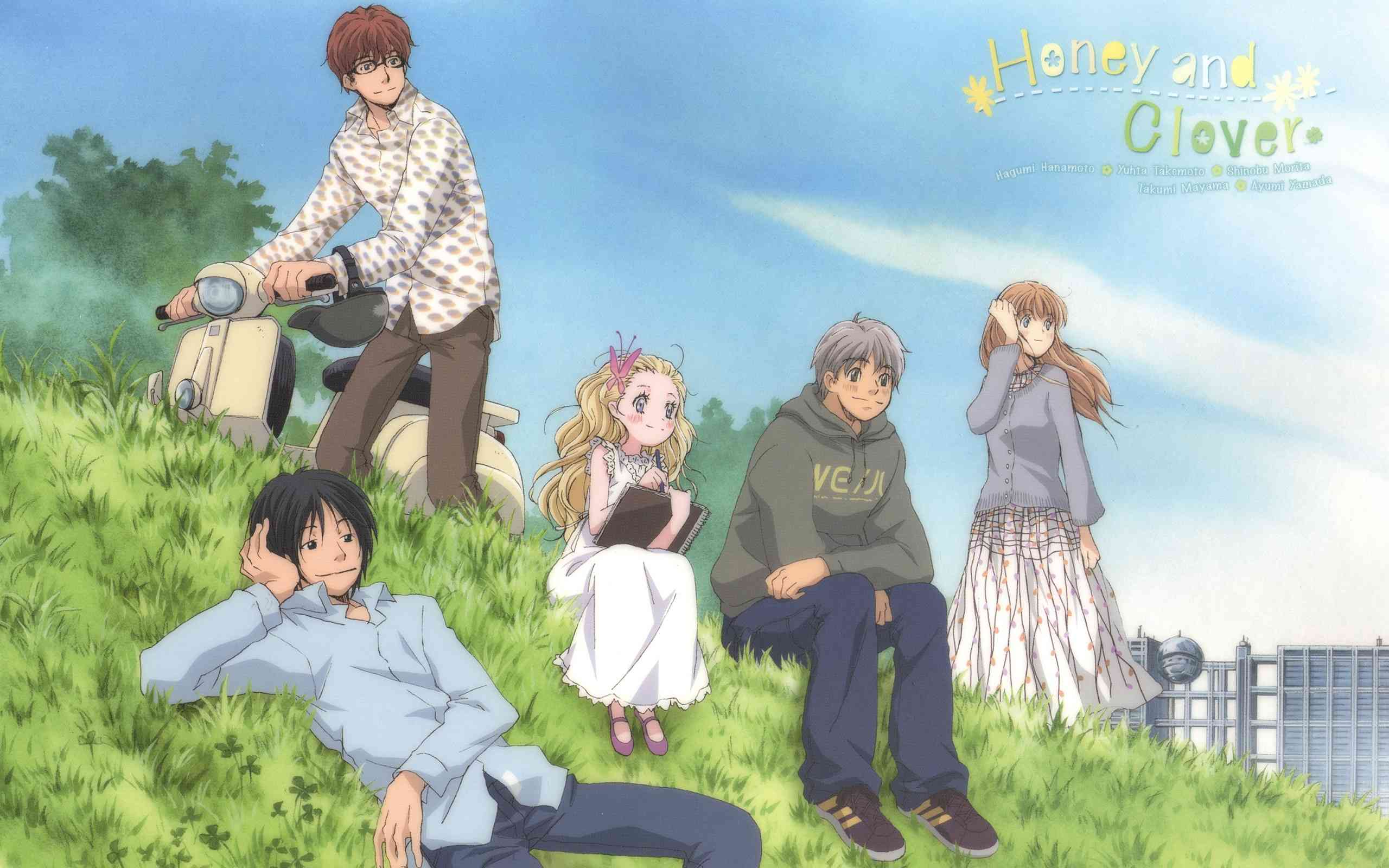 Die Top 10 authentischsten Romance-Animes Honey and Clover 016