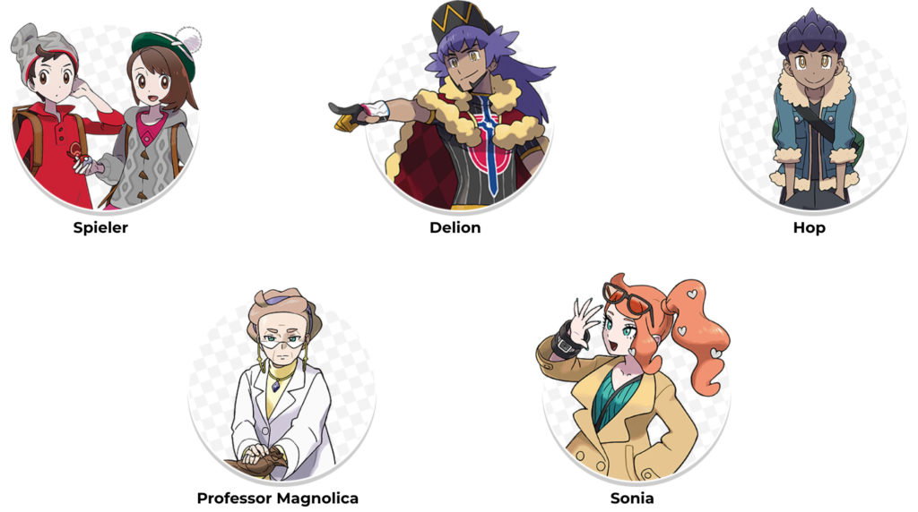 Neue Details zu »Pokémon Schwert & Schild« pokemon_charaktere