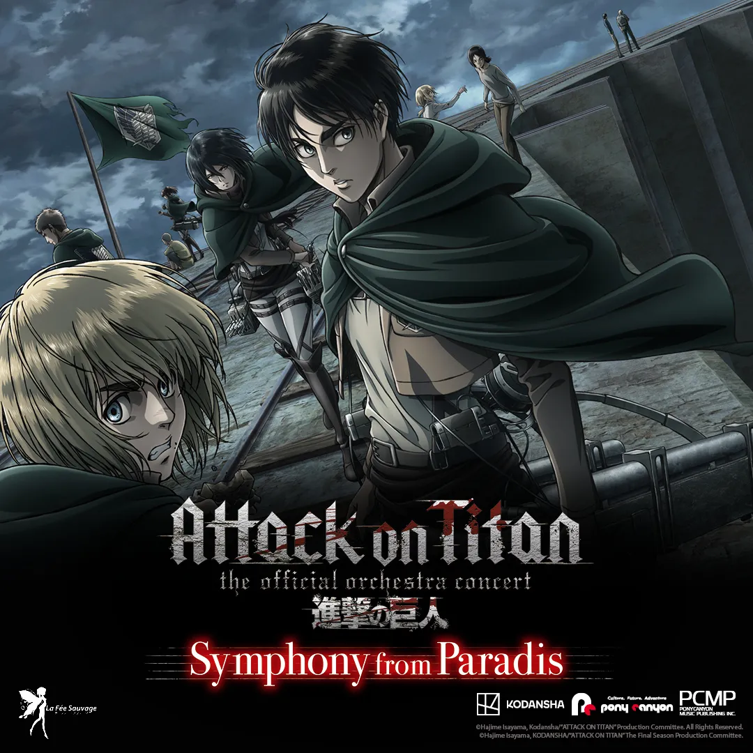 attack on titan symphony from paradis