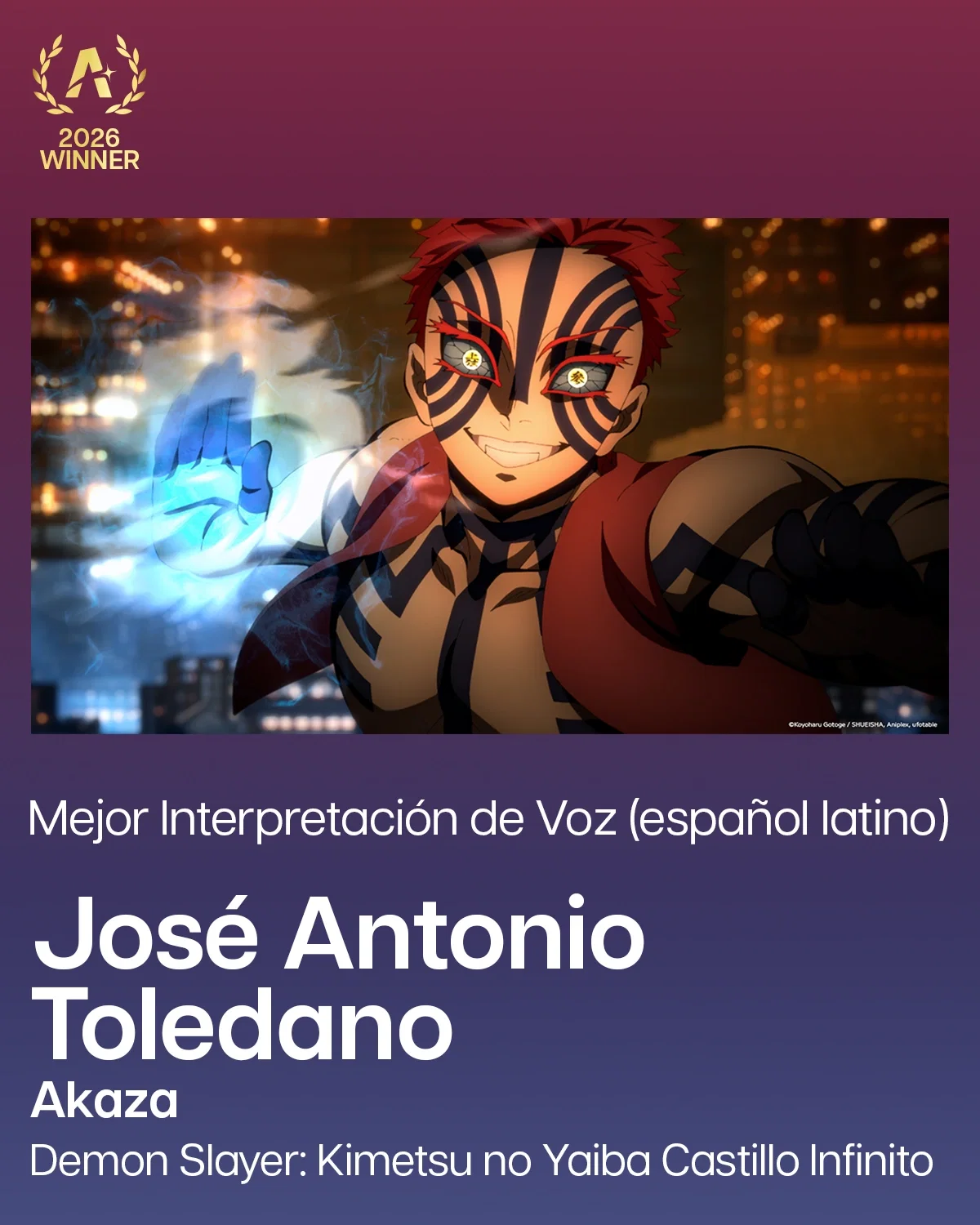 CR26 Best Acting Latin American Spanish