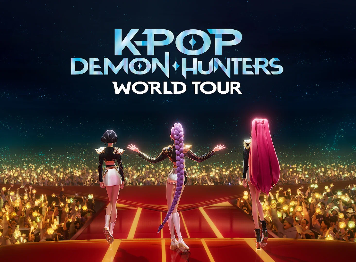 kpop demon hunters world tour