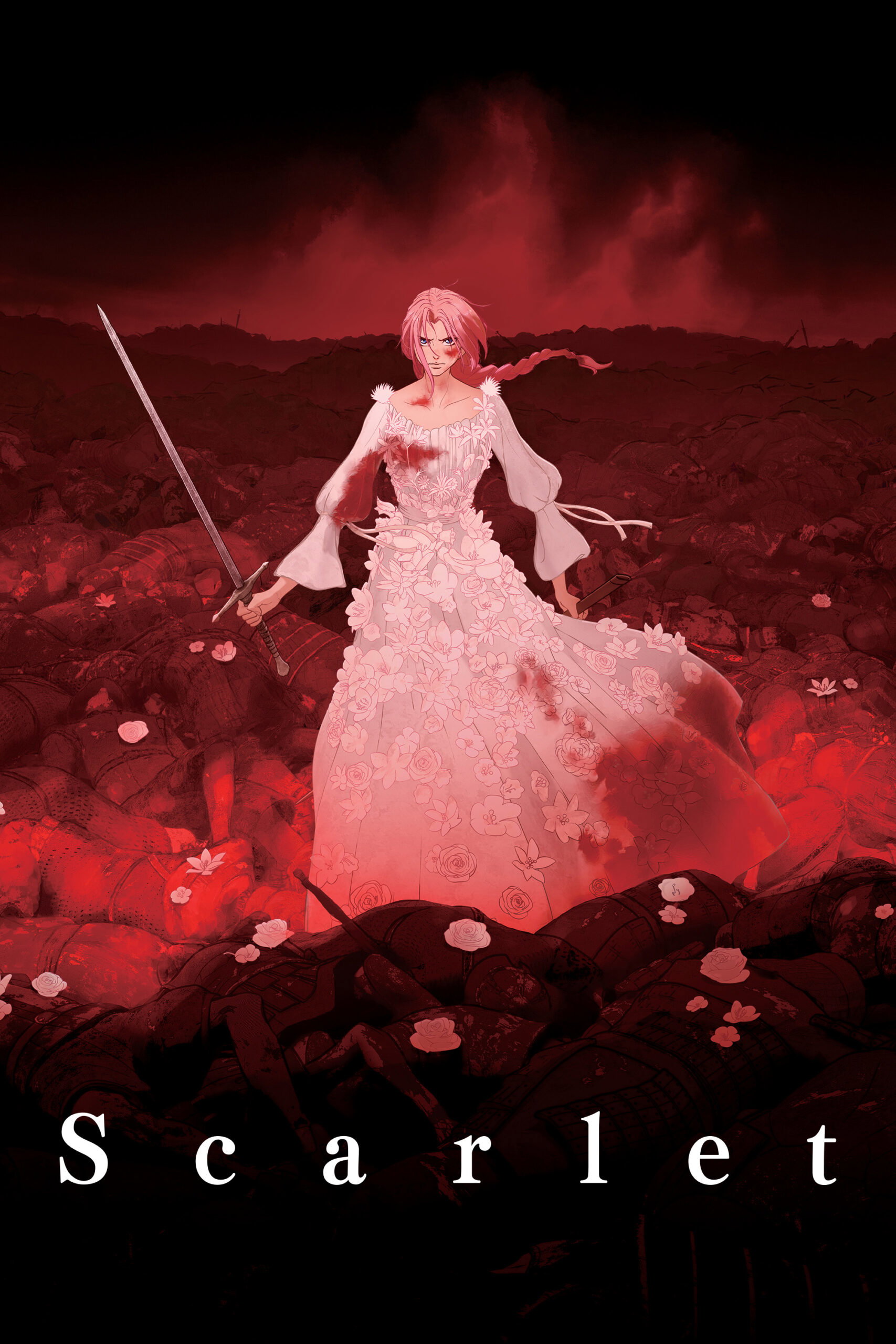 scarlet key visual red