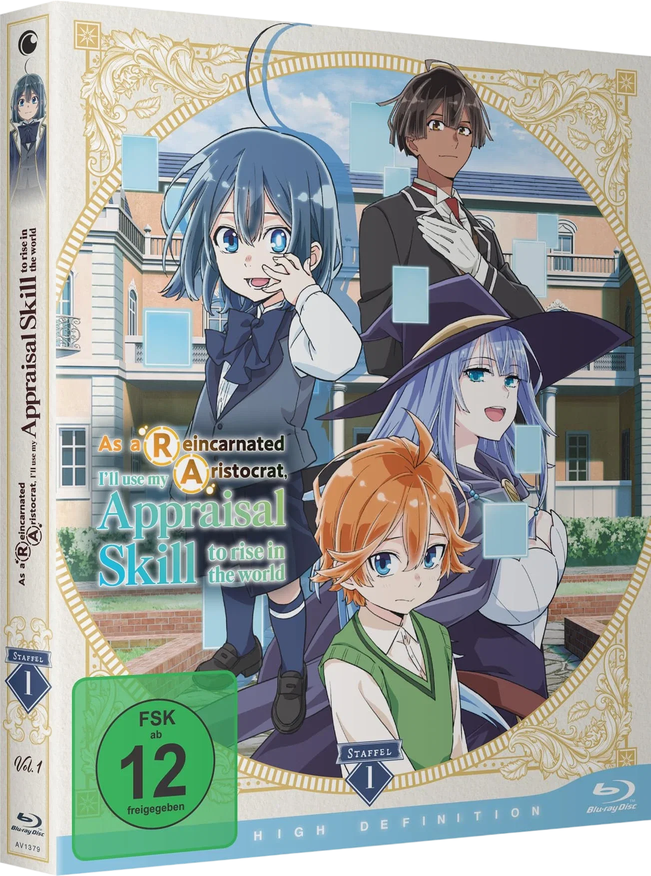 As a Reincarnated Aristocrat Vol 1 Design