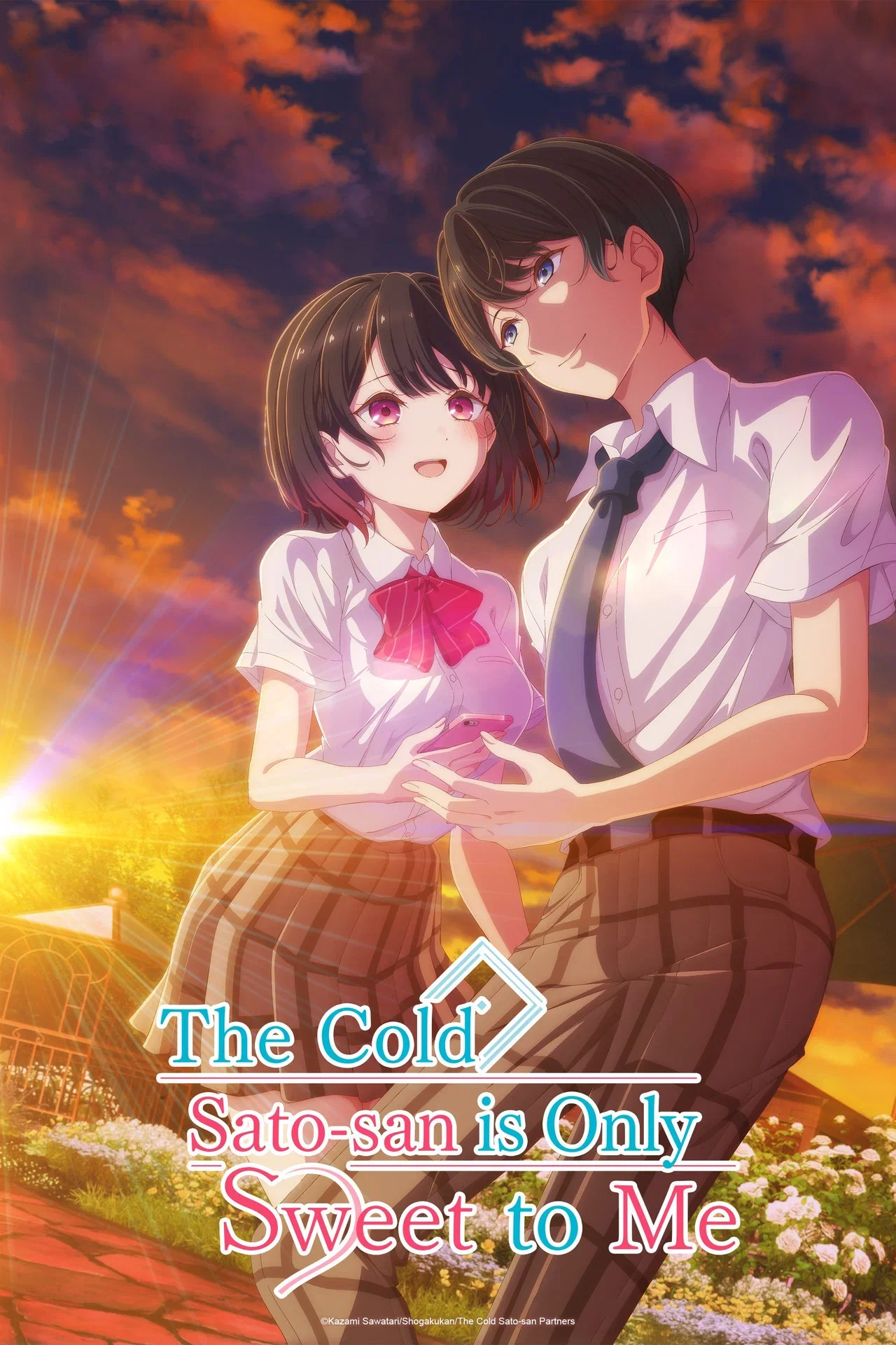 The Cold Sato-san is Only Sweet to Me KV